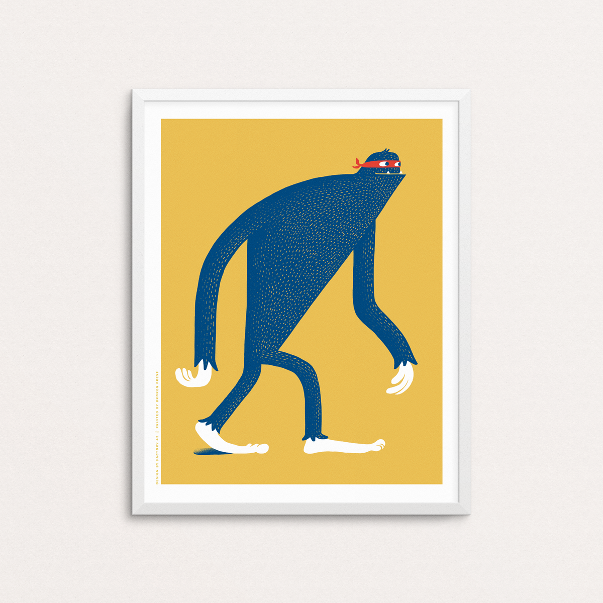 Sasquatch in Disguise Art Print | Factory 43
