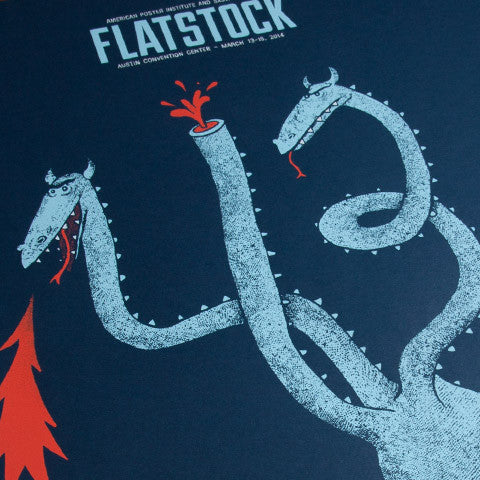 Flatstock at SXSW Poster