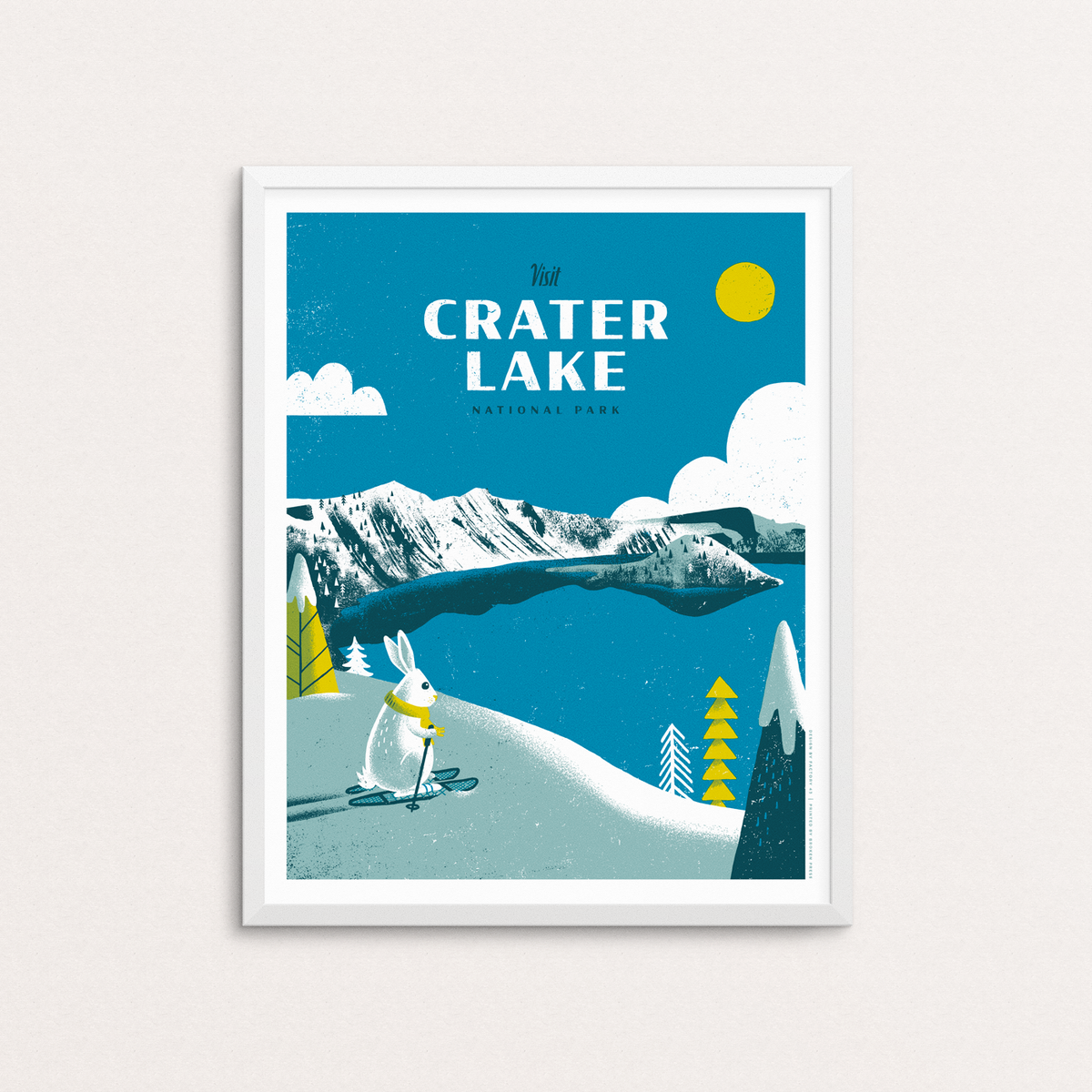 Crater Lake National Park Poster | Factory 43
