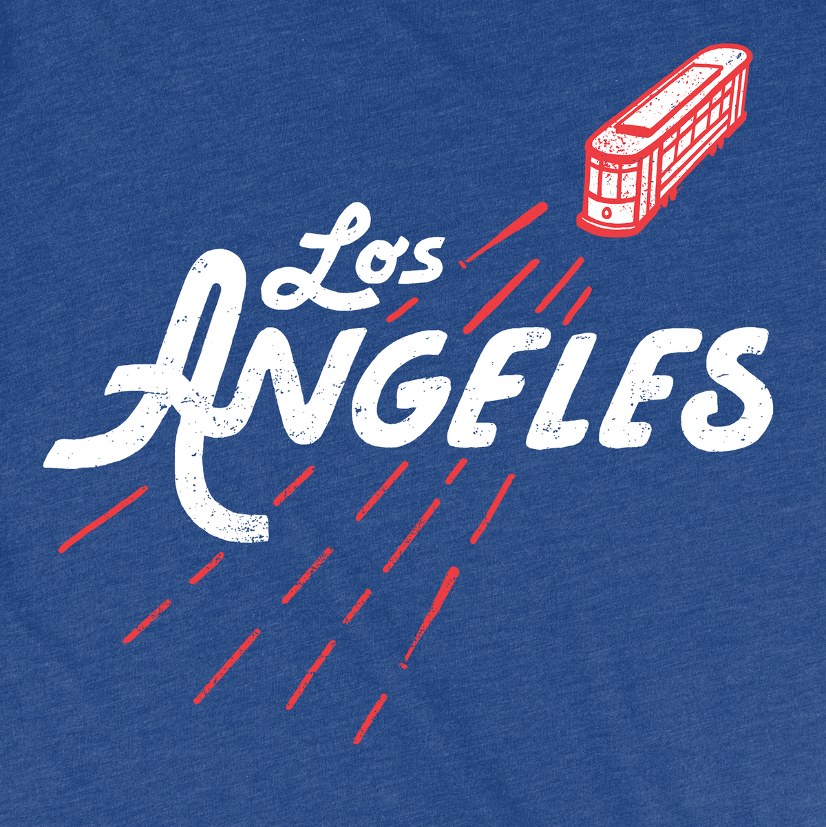 Factory 43 La Baseball Dodging Streetcar Tee 2XL