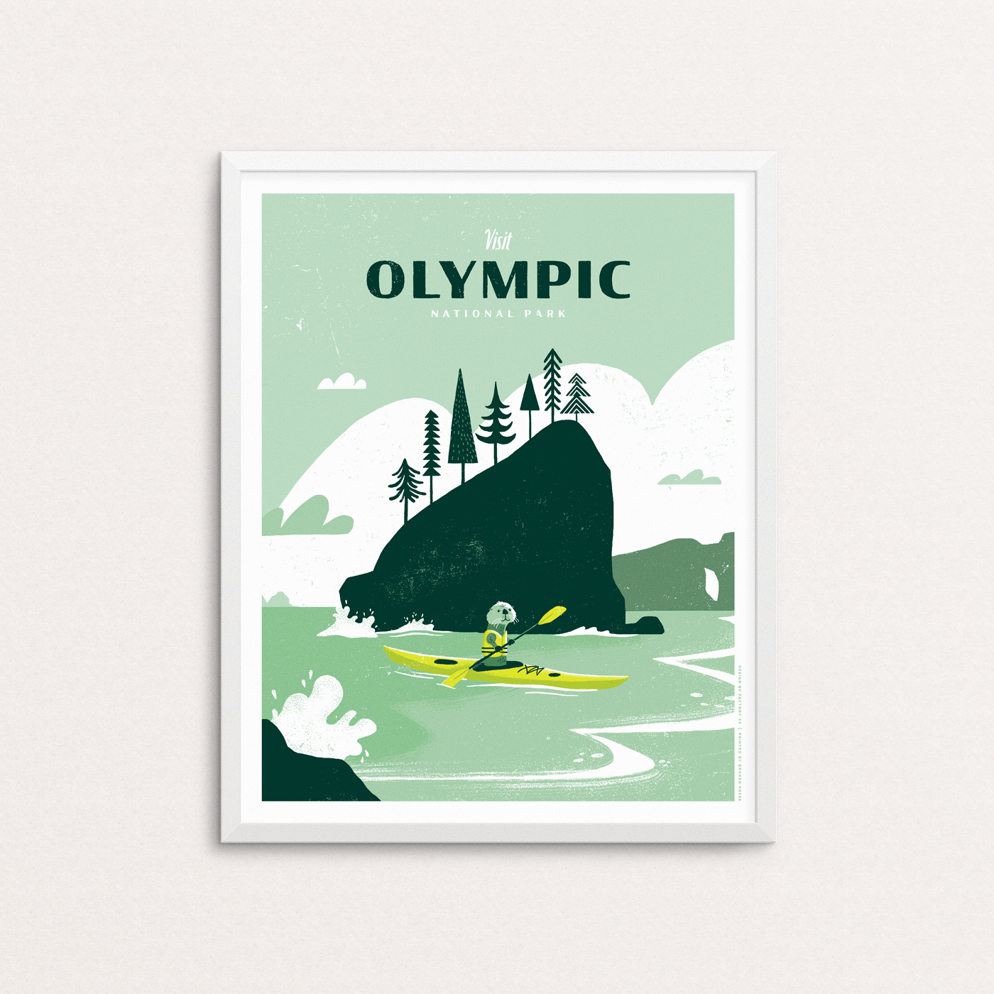 Olympic National Park Poster