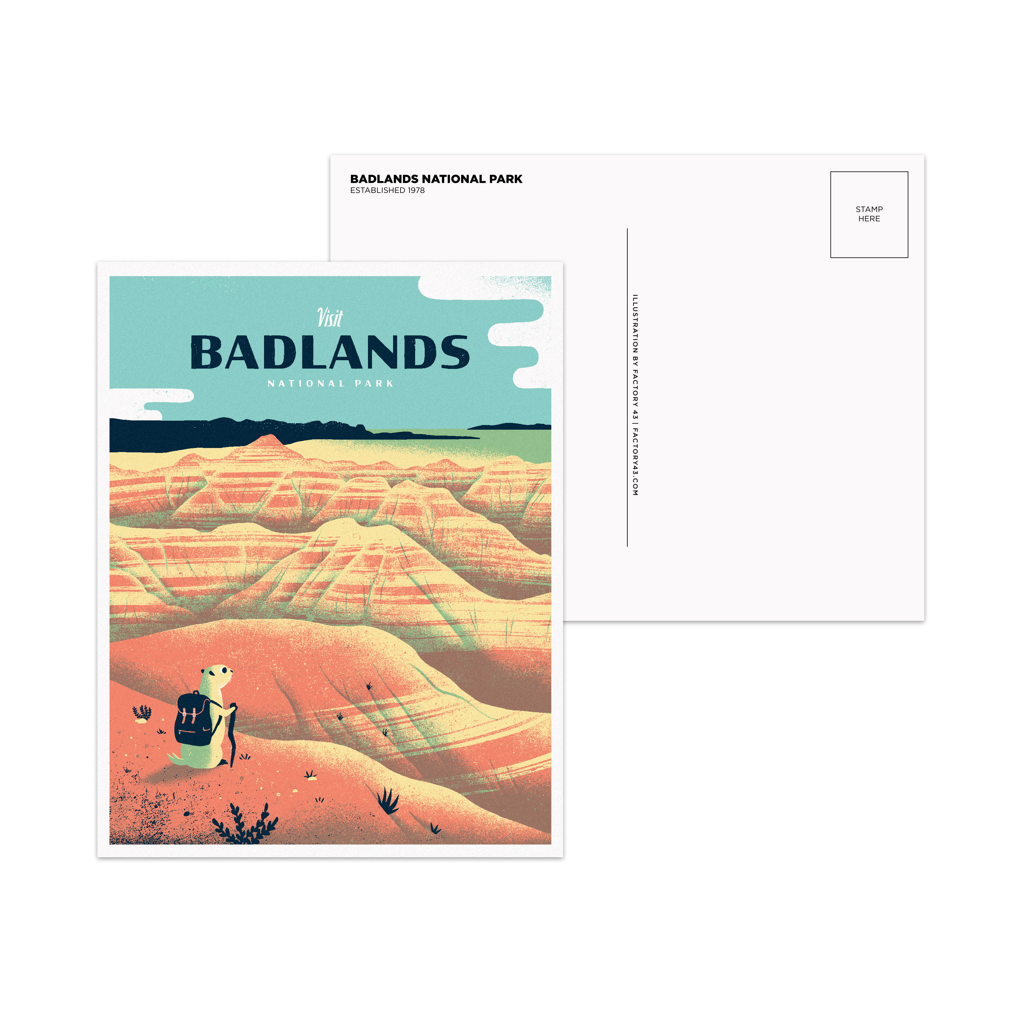 National Park Postcards - Single