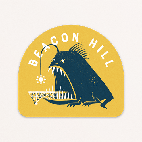 Fun Vinyl stickers with Seattle PNW vibe | Factory 43