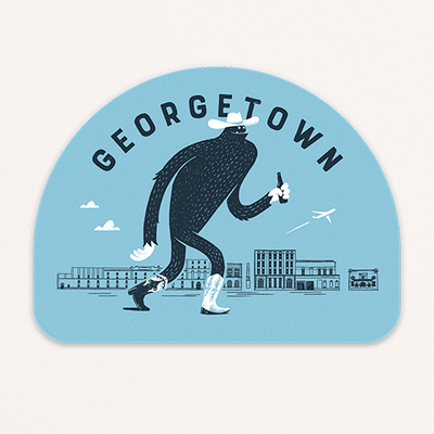 Georgetown Sc Sticker Fun Vinyl stickers with Seattle PNW vibe | Factory 43