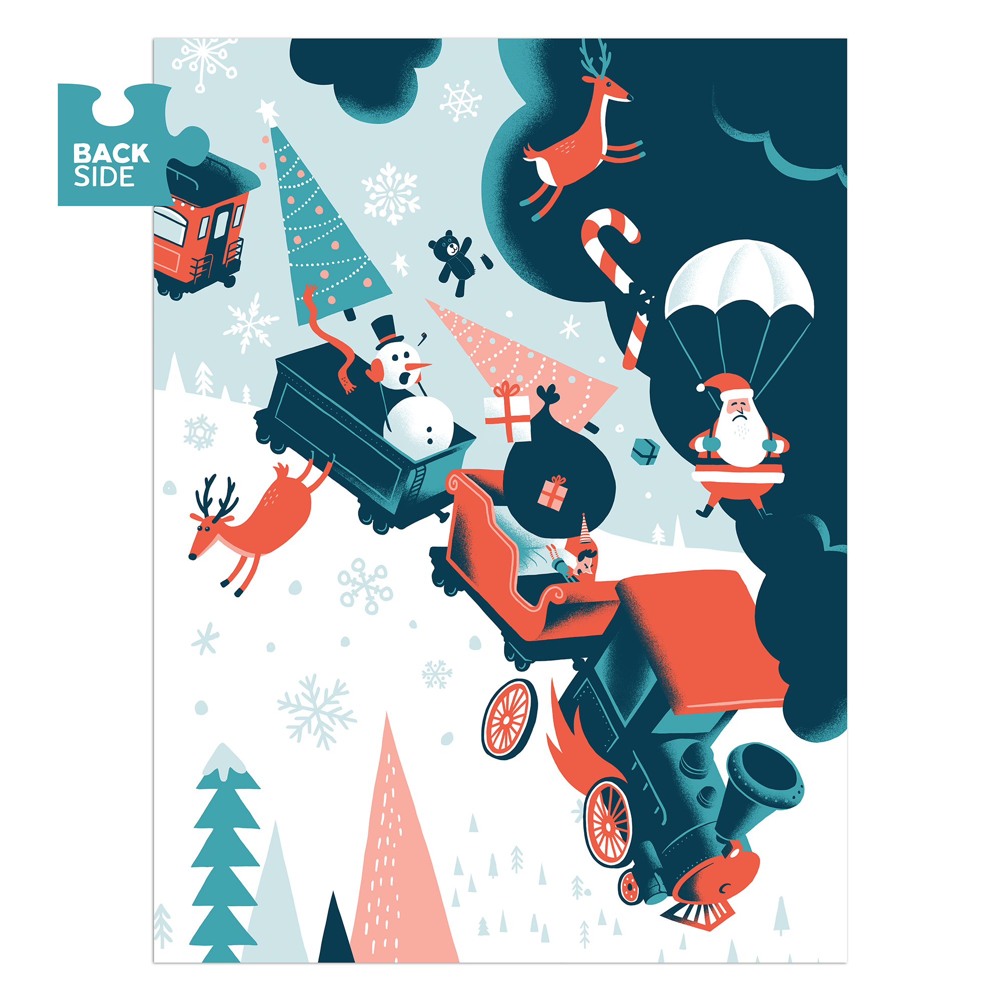 Holiday Trainwreck Puzzle