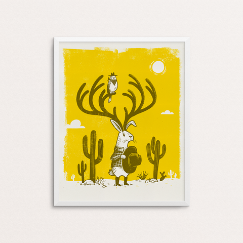 Jackalope ART PRINT | Factory 43