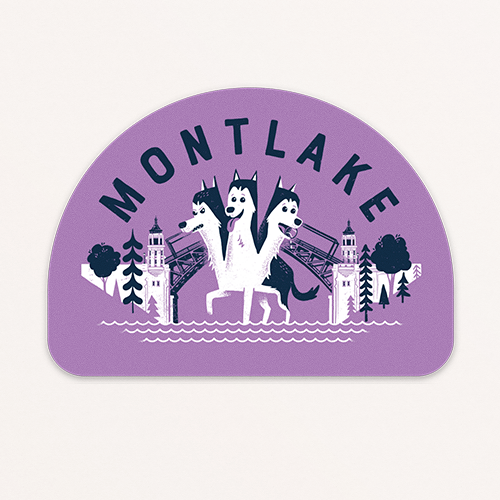 Montlake Sticker