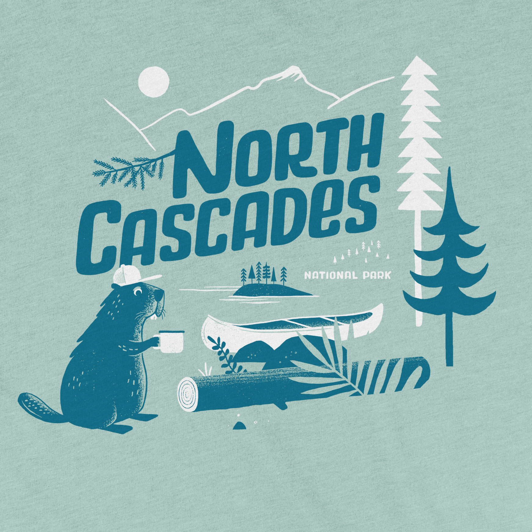 North Cascades National Park Tee