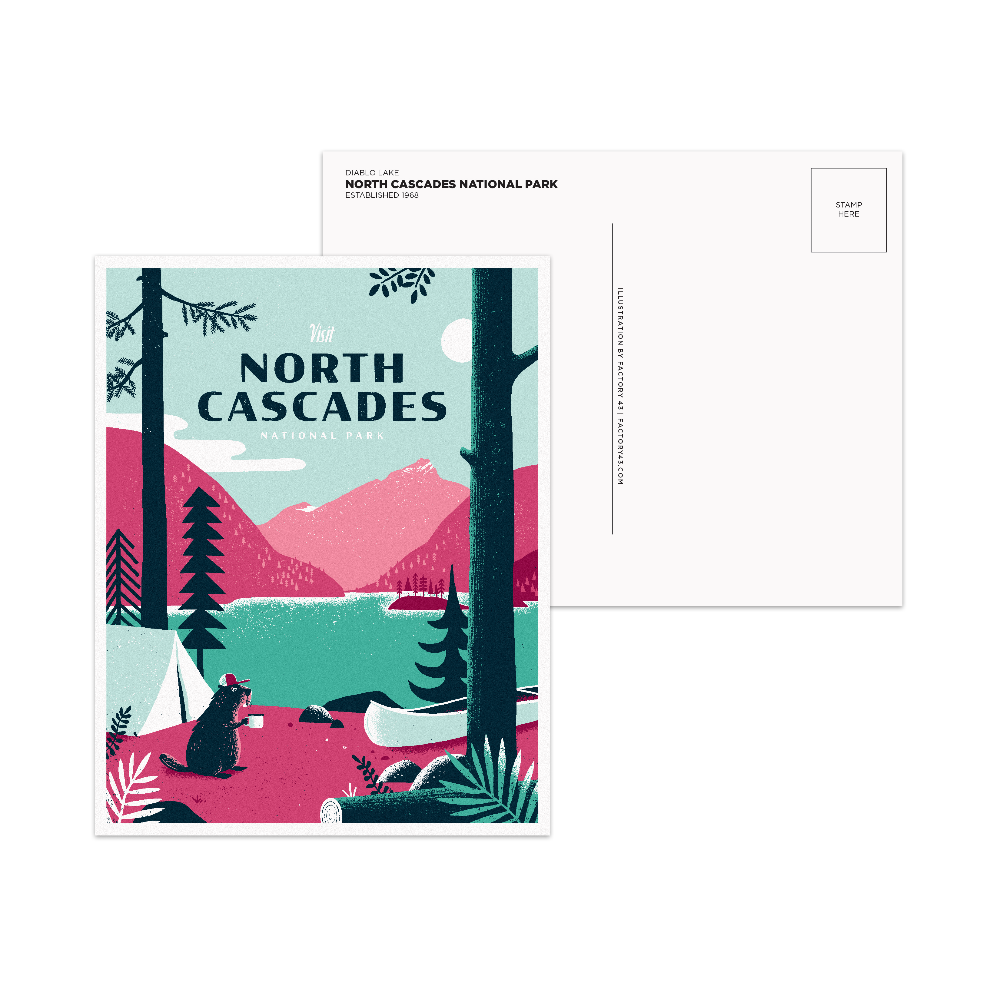 National Park Postcards - Single
