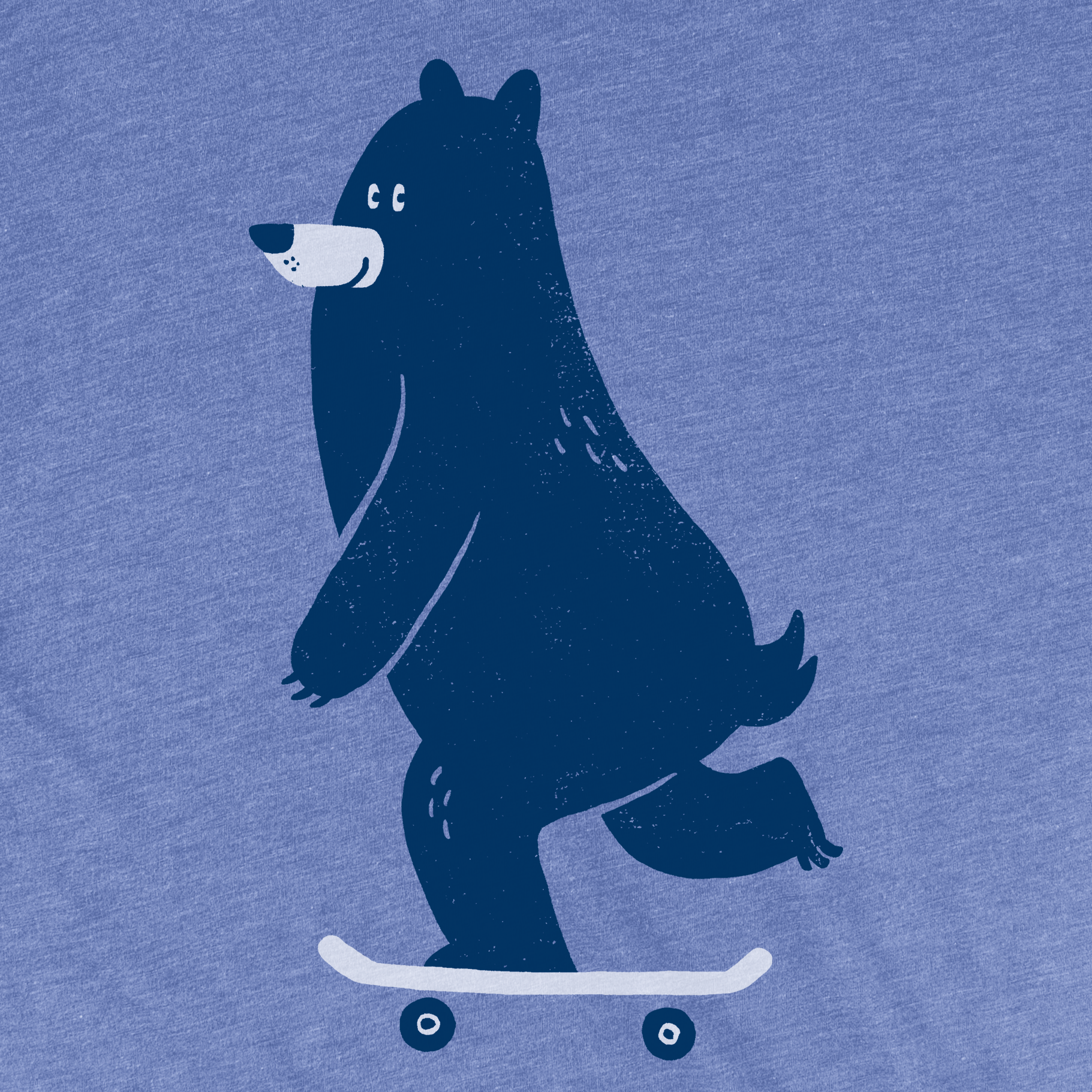 Skateboarding Bear tee