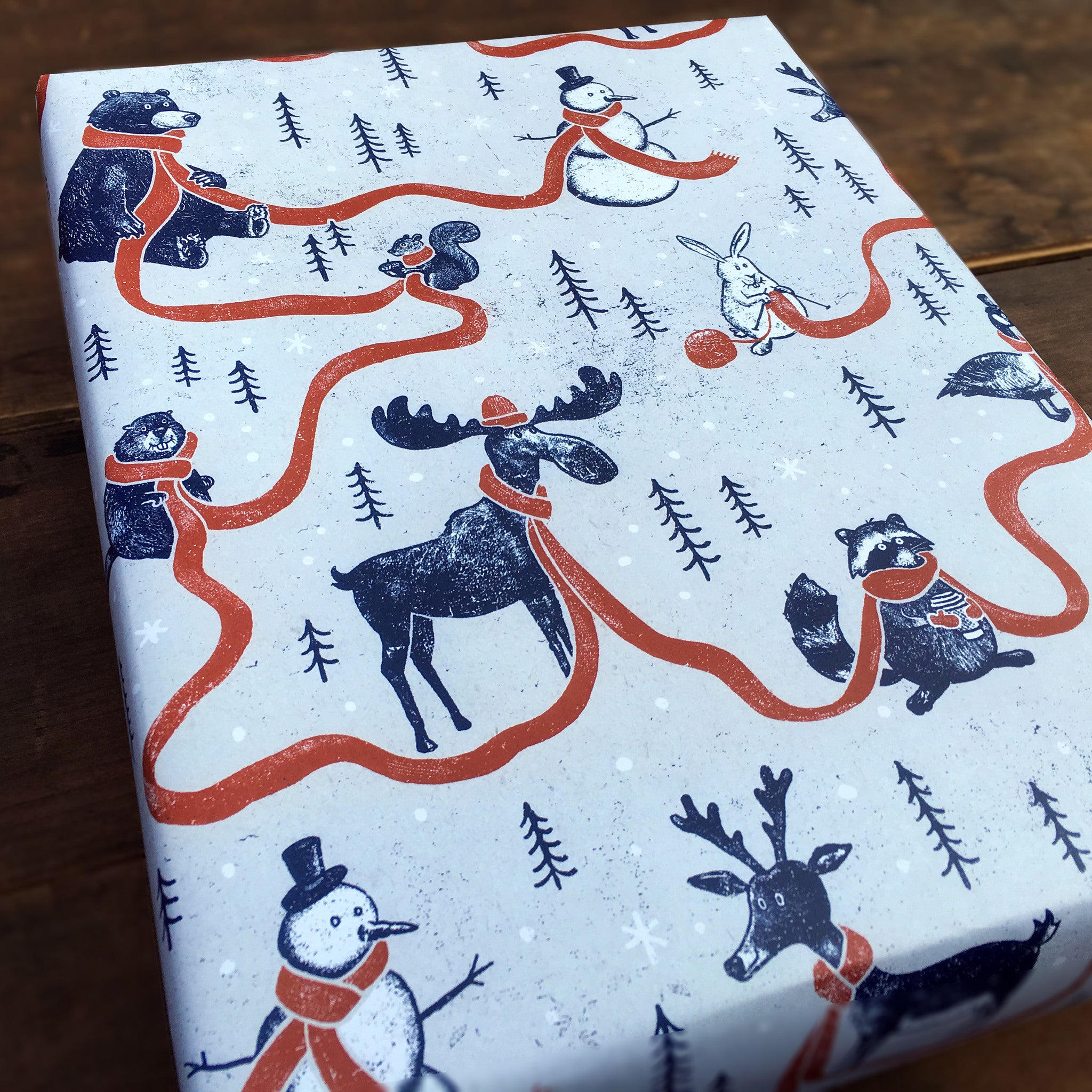 Stay Warm Wrapping Paper